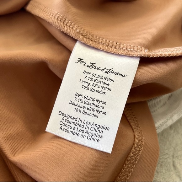 For Love & Lemons Fondant Shirred Mini Dress in White - Picture 8 of 13